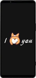 Силиконовый чехол Люблю для Sony Xperia 1 VI - 4586u-3975 изображение 