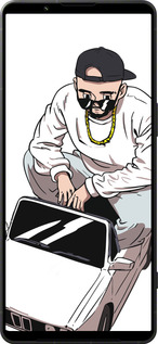 Силиконовый чехол Тачка для Sony Xperia 1 VI - 4663u-3975 изображение 