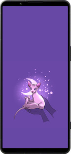 Силиконовый чехол Кот2 для Sony Xperia 1 VI - 4676u-3975 изображение 