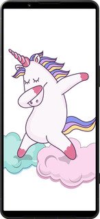 Силіконовий чехол Єдиноріг для Sony Xperia 1 VI - 4702u-3975 изображение 