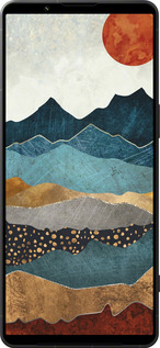 Силиконовый чехол Закат горы для Sony Xperia 1 VI - 5434u-3975 изображение 