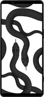 Силиконовый чехол Змеи для Sony Xperia 1 VI - 5473u-3975 изображение 