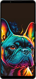 Силиконовый чехол Яркий бульдог для Sony Xperia 1 VI - 5547u-3975 изображение 