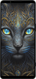 Силиконовый чехол Кошка для Sony Xperia 1 VI - 5548u-3975 изображение 