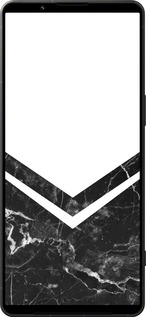 Силиконовый чехол Мраморный шеврон для Sony Xperia 1 VI - 5570u-3975 изображение 
