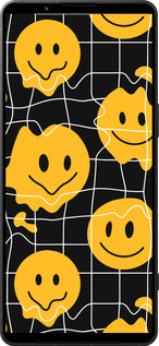 Силиконовый чехол Смайлы v3 для Sony Xperia 1 VI - 5623u-3975 изображение 