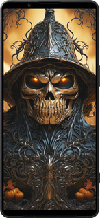 Силиконовый чехол Череп 2 для Sony Xperia 1 VI - 5652u-3975 изображение 