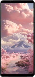 Силиконовый чехол Розовые облака для Sony Xperia 1 VI - 5660u-3975 изображение 