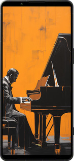 Силиконовый чехол Чехол для телефона Мужчина за Роялем для Sony Xperia 1 VI - 5938u-3975 изображение 