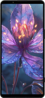 Силиконовый чехол Магический цветок для Sony Xperia 1 VI - 6038u-3975 изображение 