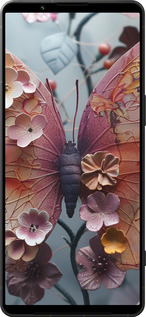 Силиконовый чехол Fairy Butterfly для Sony Xperia 1 VI - 6048u-3975 изображение 