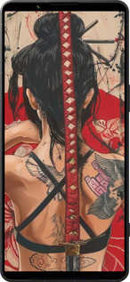 Силиконовый чехол Тайна катаны для Sony Xperia 1 VI - 6074u-3975 изображение 