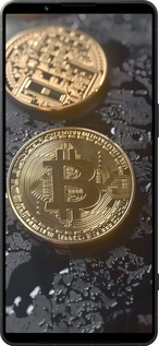 Силиконовый чехол Вулканический Bitcoin для Sony Xperia 1 VI - 6092u-3975 изображение 