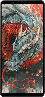 Силиконовый чехол Стихия огня для Sony Xperia 1 VI - 6101u-3975 изображение 