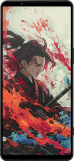 Силиконовый чехол Битва стихий для Sony Xperia 1 VI - 6110u-3975 изображение 