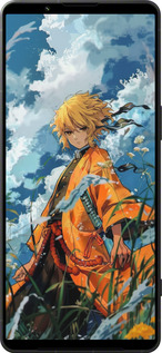 Силиконовый чехол Zenitsu Agatsuma для Sony Xperia 1 VI - 6117u-3975 изображение 