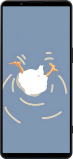 Силиконовый чехол Гусь ныряет для Sony Xperia 1 VI - 6275u-3975 изображение 