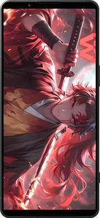 Силиконовый чехол Аниме воин для Sony Xperia 1 VI - 6281u-3975 изображение 