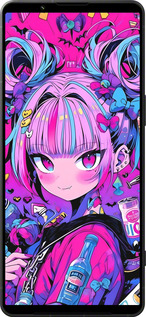 Силиконовый чехол Аниме милаха для Sony Xperia 1 VI - 6314u-3975 изображение 