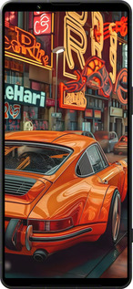 Силиконовый чехол Порше для Sony Xperia 1 VI - 6334u-3975 изображение 