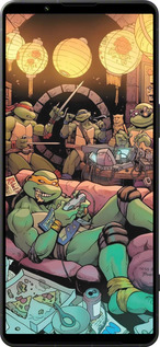 Силиконовый чехол Черепашки нинзя для Sony Xperia 1 VI - 6346u-3975 изображение 