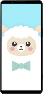 Силиконовый чехол Милый барашек для Sony Xperia 1 VI - 6355u-3975 изображение 