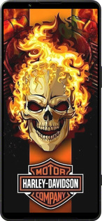 Силиконовый чехол Харлей девидсон для Sony Xperia 1 VI - 6370u-3975 изображение 