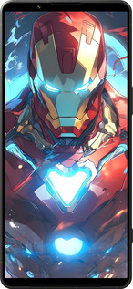 Силиконовый чехол Железный человек для Sony Xperia 1 VI - 6372u-3975 изображение 