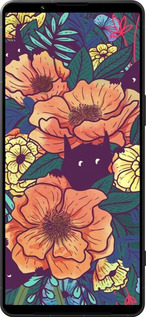 Силиконовый чехол С изображением полевых цветов для Sony Xperia 1 VI - 6419u-3975 изображение 