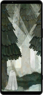 Силіконовий чехол Із зображенням соснового лісу та привида для Sony Xperia 1 VI - 6420u-3975 изображение 