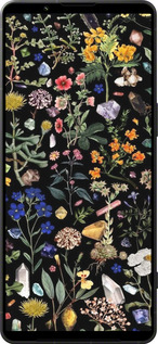 Силиконовый чехол С цветами для Sony Xperia 1 VI - 6422u-3975 изображение 