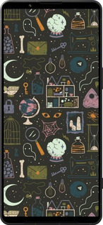 Силиконовый чехол Колдовской принт для Sony Xperia 1 VI - 6425u-3975 изображение 