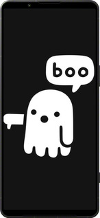 Силиконовый чехол Призрак Неодобрения для Sony Xperia 1 VI - 6431u-3975 изображение 