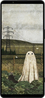 Силіконовий чехол Ілюстрація привид у капусті для Sony Xperia 1 VI - 6440u-3975 изображение 