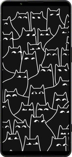 Силіконовий чехол Із зображенням кішок для Sony Xperia 1 VI - 6470u-3975 изображение 