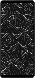 Силіконовий чехол Із зображенням Темних гір для Sony Xperia 1 VI - 6489u-3975 изображение 