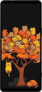 Силиконовый чехол Дерево и котики для Sony Xperia 1 VI - 6516u-3975 изображение 