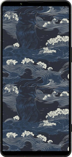 Силиконовый чехол Морская тематика в стиле арт-деко для Sony Xperia 1 VI - 6520u-3975 изображение 