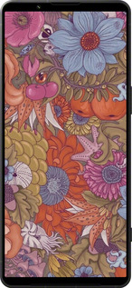 Силиконовый чехол Абстрактные цветы для Sony Xperia 1 VI - 6526u-3975 изображение 