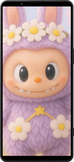 Силіконовий чехол Лабубу 1 для Sony Xperia 1 VI - 6709u-3975 изображение 