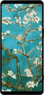 Силиконовый чехол Винсент Ван Гог. Сакура для Sony Xperia 1 VI - 841u-3975 изображение 