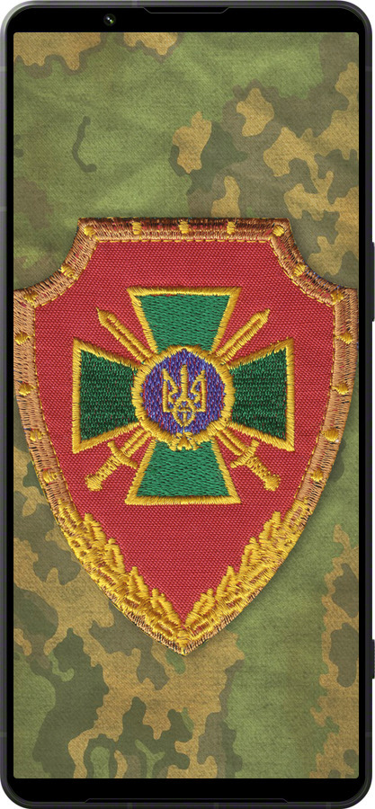 Силіконовий чехол Прикордона служба України  для Sony Xperia 1 VI - 1091u-3975 изображение 