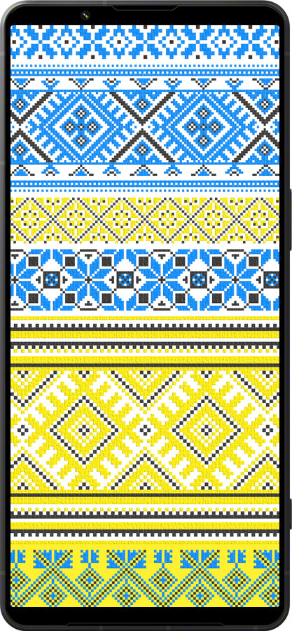 Силиконовый чехол Вышиванка 40 для Sony Xperia 1 VI - 1174u-3975 изображение 