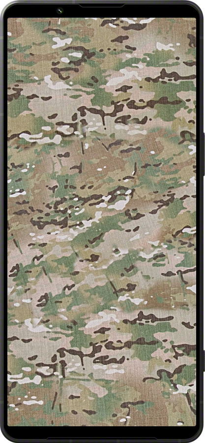 Силіконовий чехол Камуфляж v5 для Sony Xperia 1 VI - 1201u-3975 изображение 