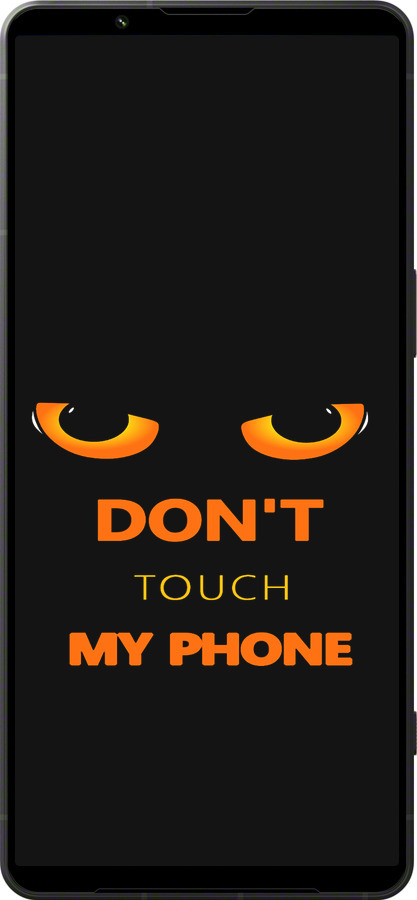 Силіконовий чехол Донт тач зе фон для Sony Xperia 1 VI - 4261u-3975 изображение 