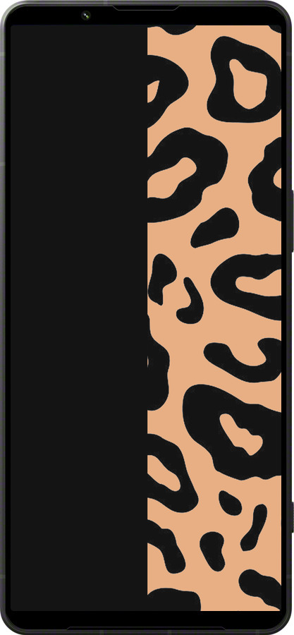 Силиконовый чехол Пятна леопарда для Sony Xperia 1 VI - 4269u-3975 изображение 