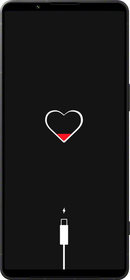 Силіконовий чехол Підзарядка серця для Sony Xperia 1 VI - 4274u-3975 изображение 