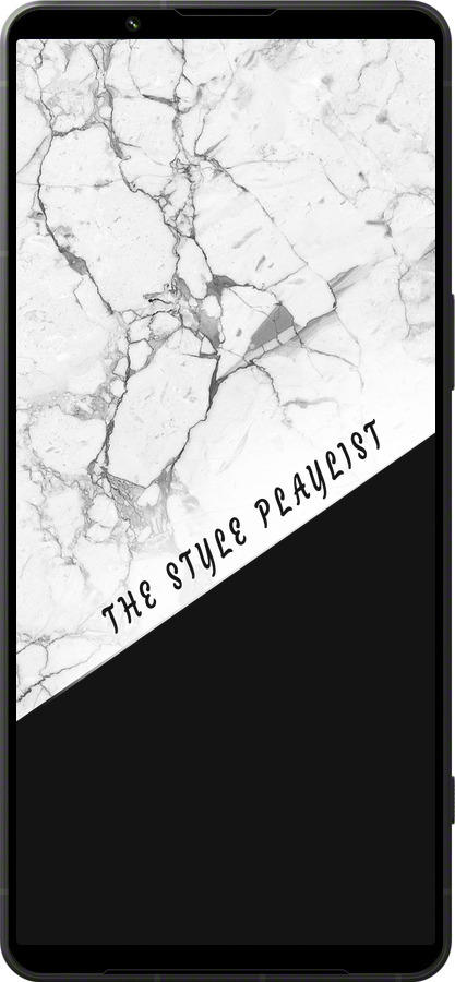 Силиконовый чехол The style playlist для Sony Xperia 1 VI - 4308u-3975 изображение 