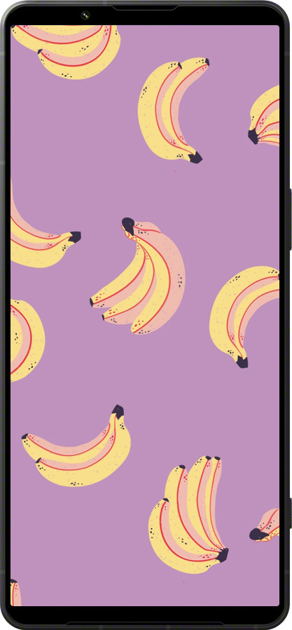 Силиконовый чехол Бананы для Sony Xperia 1 VI - 4312u-3975 изображение 