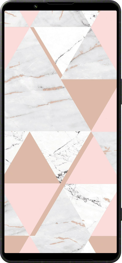 Силиконовый чехол Мраморная симметрия для Sony Xperia 1 VI - 4344u-3975 изображение 